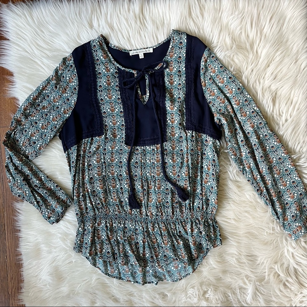 Daniel Rainn boho style top